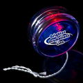 2" Light-Up Blue/Clear Yo-Yo with Red LED